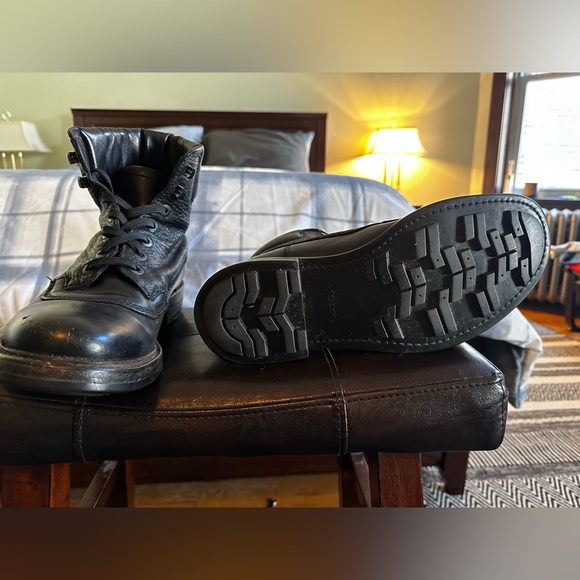 Prada Boots 4T0855  UK 8.5 Black Leather - Picture 2 of 9